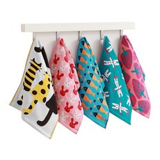 兒童三層紗純棉毛巾 - 透氣易洗易乾柔軟洗臉巾，成人也適用, 1個, 一入