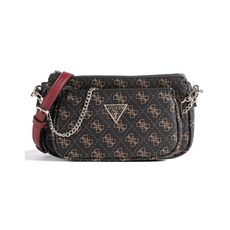 GUESS Noelle Crossbody bag synthetic dark brown HWQL7879710-BRO