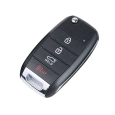 기아 K2 K3 K5 카렌스 세라토 포르테 카덴자 자동차 키 포브 케이스 쉘 하우징 플립 접이식, 02 4 Bottons, 02 HY20   Blade