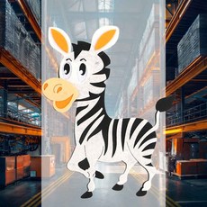 펠트 얼룩말 신형 미술놀이 인테리어소품 미술활동 환경구성 만들기재료 DIY만들기