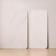 (할인쿠폰) 스칸디아 손쉬운 교체 화이트 포세린 12T 통세라믹 식탁 테이블 상판 교체용 1400 1600 1800, 6인용, 04.미디엄라운드(마블화이트)