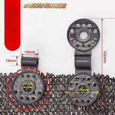 그늘막 집게 방수망 고정 차광막 고리 고정클립 자외선, 기본 사용 인원, 두꺼운 원형 대형 메쉬 구형 비분리형 50개