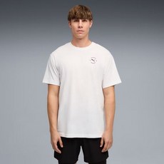 푸마 529112 02 남성 러닝 반팔 티셔츠 런 릴렉스 그래픽 티 M Run Club Relaxed Graphic Tee