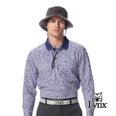 藍鯨高爾夫 LYNX 男生長袖上衣 #1152125-78（藍/M）