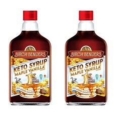 버치벤더스 키토 시럽 메이플 바닐라 맛, 2개, 384ml