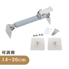 電視防傾倒固定器, 1個, 固定器 長度14~20CM
