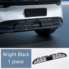 자동차 전면 범퍼 그릴 에어 인렛 커버 방충 보호 네트 지크르, 1. bright black, 1개