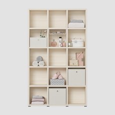 한샘 샘 책장 5단 120cm DIY(컬러 택1), 크림화이트(B)