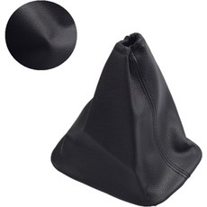 카쿨코멘 자동차 변속 기어 스틱 핸드브레이크 커버 수동 부츠 블랙 가죽 케이스 토요타 코롤라 2007 2008 2009 2010 2012 2013 먼지, Gear Dust Cover