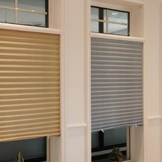 줄없는 블라인드 붙이는 커튼 창문 미니 햇빛 차단