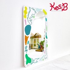 플레이 샤이니전신안전거울 공룡 키즈카페거울, 1개