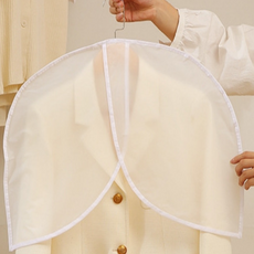 행거커버 행거가리개 화이트 1p 옷커버 옷덮개, 1개, 1개입