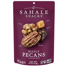 Sahale Snacks 글레이즈드 믹스 113g 6팩 메이플 피칸 Sahale Snacks Maple Pecans Glazed Mix 4 oz Pouch, 6개