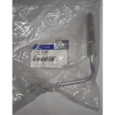 현대모비스 현대자동차 E 카운티 D4GA 엔진 연료 인젝트 파이프 1번 31411-48700 모비스 순정 신품 3141248700 현대 인프라코어 중장비 공용