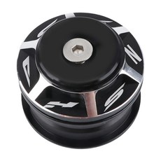 양극 산화 처리된 밀폐 베어링 업그레이드 헤드셋을 장착한 자전거 외장 헤드셋 쉽게 설치할 수 있는 자전거 부품, Black, 44 44MM