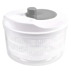 키에 샐러드 스피너 야채 탈수기 3L, 화이트 + 그레이, 1개