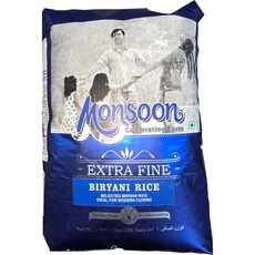 Monsoon Basmati Rice(바스마티 라이스), 1개, 1kg