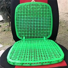 굴삭기 지게차방석 플라스틱 통풍시트 트럭 시원한 트랙터 이중층 표준 통기성, 이중층 마사지 작은 사각 쿠션
