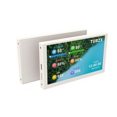 서브모니터 5인치 스마트 진주화이트 듀얼 알데바란, B. 5인치 화이트, 패키지4, 1cm