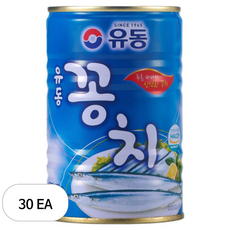 유동 꽁치 통조림, 400g, 30개