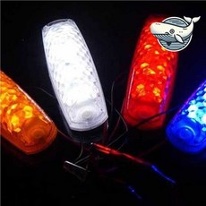 대형차 안전 LED 사이드 램프 색상별 LED후미등 번호판등 자동차실내LED 자동차LED LED방향지시등 자동차LED전구 자동차LED라이트 LED헤드라이트 LED후진등 테일램프 자, 화이트(2개 1세트)