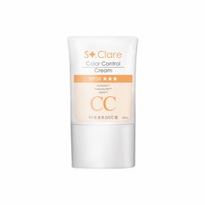 St.Clare聖克萊爾 RS肌因亮白CC霜(物理性防曬/SPF50/醫美後適用防曬), 1個, 1入, 自然妝感, 30ml
