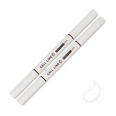 셀라인 아이브로우 듀얼 디자인펜슬, 화이트, 2개