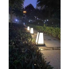 스탠드 원목 갓등 북유럽 조명 거실 일식당, 블랙스테인리스스틸 250x500mm 대형 / 전구 제외