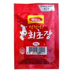 움트리 실장님회초장 40g 초고추장 / 일회용 포장용 배달용 초장 초고추장, 20개