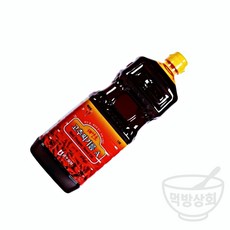 먹방상회 태양초 고추씨 기름 1.5L 깊고 진한 매운기름 x2EA