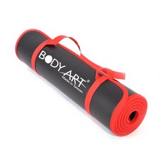 바디아트 10mm NBR 코어 트레이닝 요가 필라테스 헬스 매트, 1개