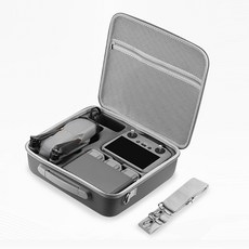 DJI Air3 Air3s 전용 하드케이스 에어3 통합형 수납 가방 드론 조종기 보관 여행 휴대용 방수 충격방지 파우치, 1개, (에어3) 가방(그레이)