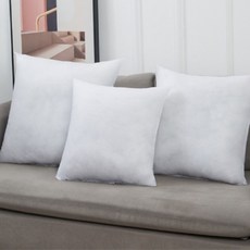 쿠션솜 순면 구름 소파 침대 거실 푹신한 압축 침구 베개, 1개, 55 x 55