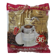 하마야 핸드드립 드립백커피 일본 커피 개별포장 원두공장 블렌드 8gx36개, 8개입, 8g, 36개