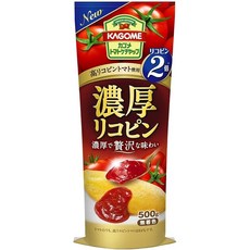 가고메 진한 리코핀 토마토 케첩 500g_ 한 병, 1, 500g