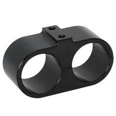 PQY Twin/Dual in-Tank Fuel Pump Hanger 39mm Mount Bracket for Walbro 255lph 410lph 450lph 480lp, Black