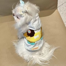 新款秋冬寵物加絨貓咪狗狗衣服保暖連帽衛衣 馬爾濟斯泰迪適用, 灰色連帽807（加絨底）,L碼（約5.5-8.0公斤）, 1個