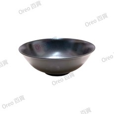 日本製 8吋 麵碗 碗公 拉麵碗, 1個, 亮面黑(19.5xh7cm), 亮面黑