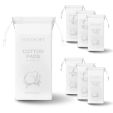 요요소프트 늘어나는 화장솜, 7개, 100개입