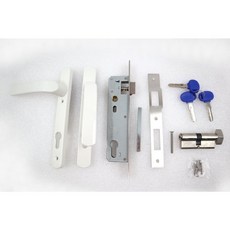 通風門水平鎖，鎖匣長30mm，中心距離92mm，不分左右, 1個