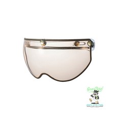 【Gear Base 吉兒基地】 飛喬 Feature 安全帽 配件 W風鏡皮革, 淺琥珀/茶褐色