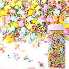 Lyreh 부활절 스프링클 믹스 100g, 1개, 1g