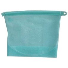 FANCY LIFE 矽膠密封保鮮袋 1500ml 藍色, 1個