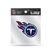 Rico Industries NFL 잭슨빌 재규어 10.2cm x 10.2cm 스몰 스타일 데칼 팀 색상, Tennessee Titans