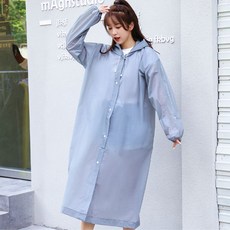 장마철 여성 골프 레인 코트 여자 판초 다회성 우의 주니어 비옷 우비