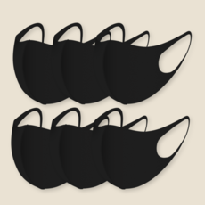 스파시스 구리 항균 CF 마스크, 6개, 1개입