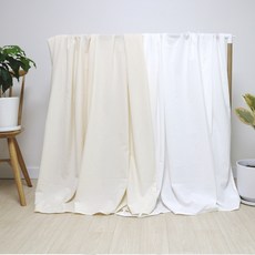 광목 시원한 순면 얇은 여름홑이불 150X150 2컬러, 02.아이보리