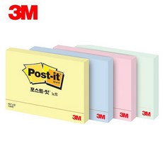 3M 포스트잇 657 102x76mm, 단품, 100장