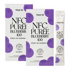 트루알엑스 NFC 퓨레 블루베리 100 19gX14포X2개, 2개, 266g