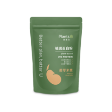 PlantsB 植物蛋白醇厚米漿500克 素食高蛋白 植物性優蛋白, 醇厚米漿